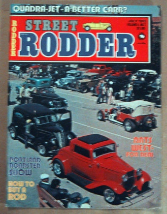 STREET RODDER 1975 JULY - PORTLAND, REAL NATIONALS WEST